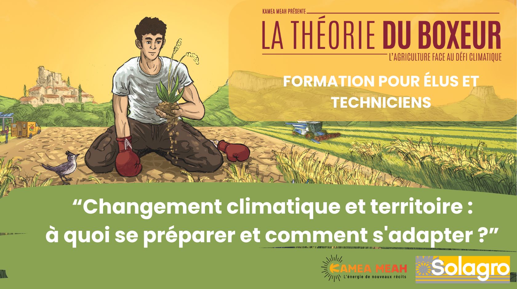 VISUEL SOLAGRO X TDB Changement climatique et territoire à quoi se préparer et comment s'adapter